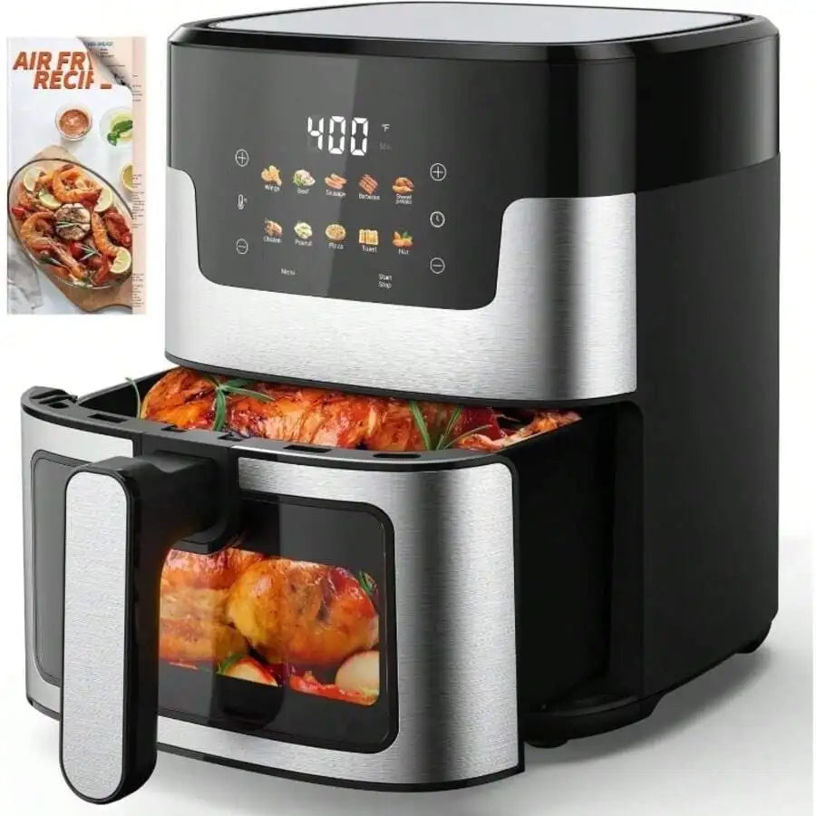 XMSJ 10 In 1 Professional LED Touch Screen Air Fryer