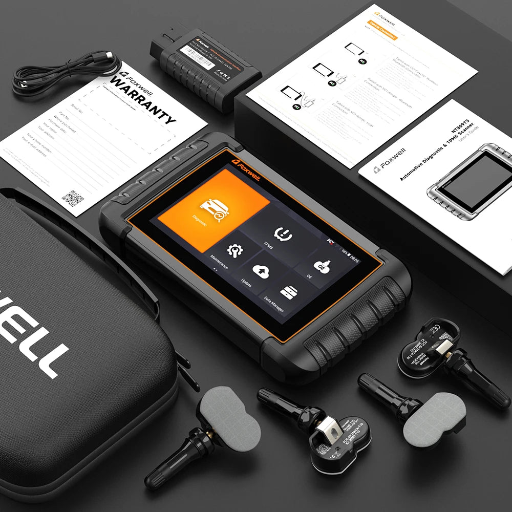 FOXWELL NT809TS TPMS Programming Tool All Systems Diagnostic Scanner