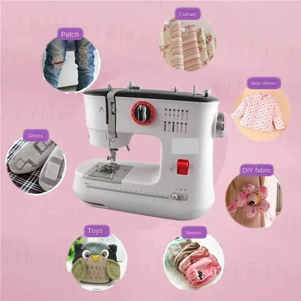 Portable Desktop Manual Sewing Machine FM-519 Multifunctional
