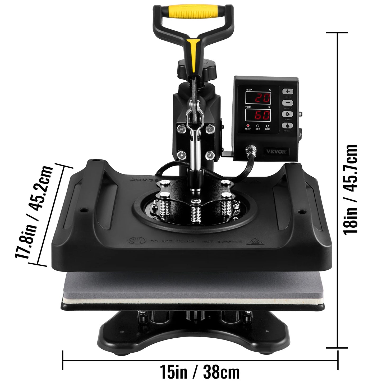 SucceBuy 8 In 1 Combo Heat Press Machine 360 Rotation