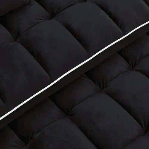 Modern Velvet Sofa Bed With Pullout Adjustable Back USB Port