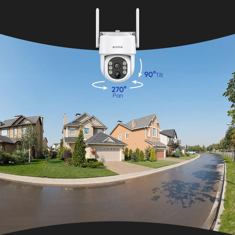 ANNKE 4MP Wireless Security Camera System With Touchscreen NVR