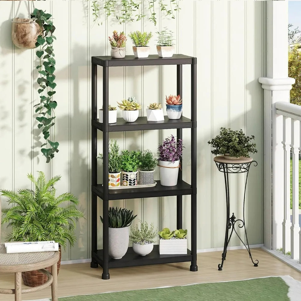 Giantex Heavy Duty Freestanding Storage Shelf Organizer Rack