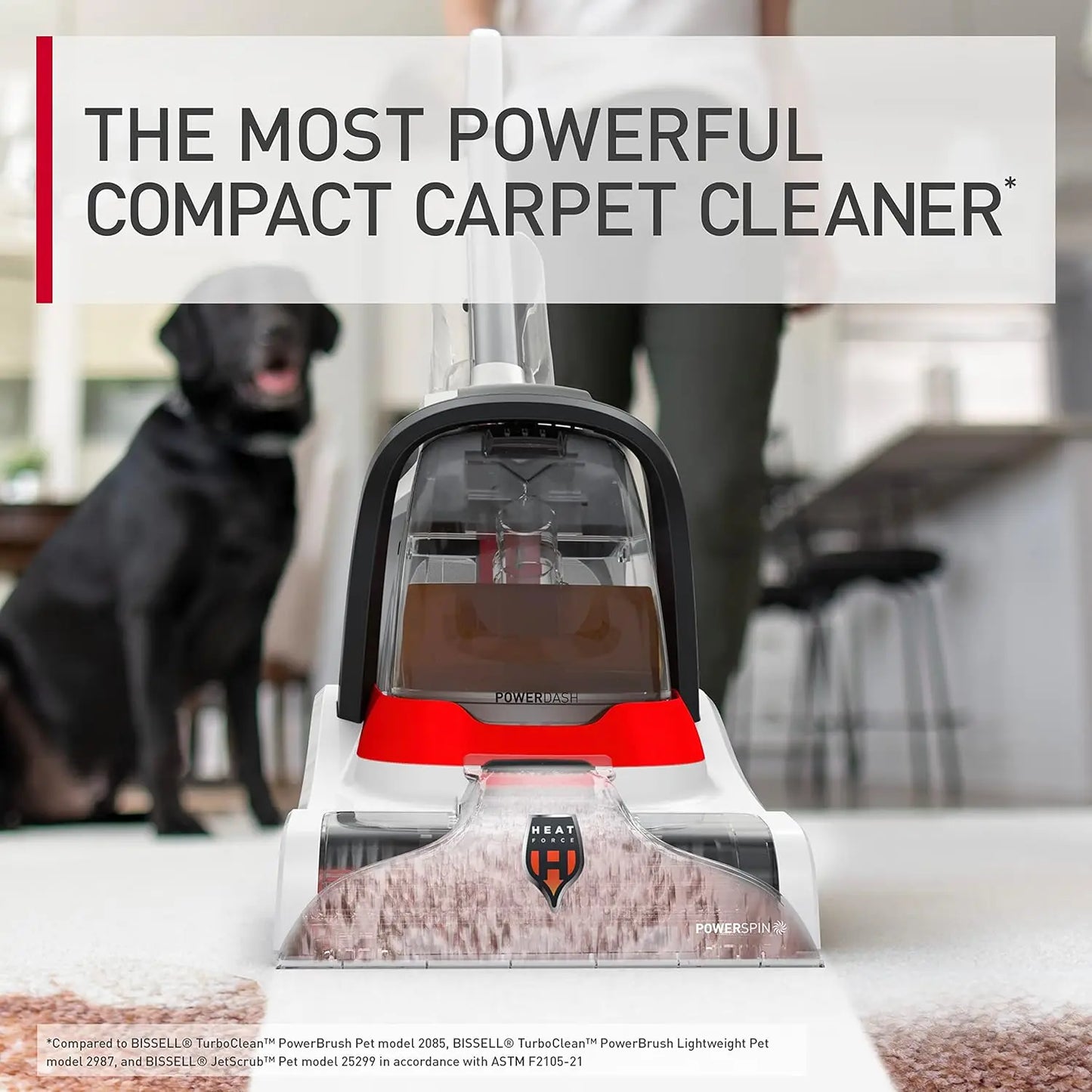 XMSJ PowerPet Plus Compact Carpet Cleaner Shampooer For Home Use
