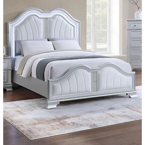 Contemporary Morocco Bed With Built In USB Port Modern Design