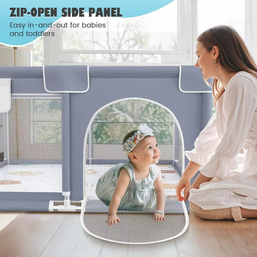 360 Degree Baby Playpen Fence Playground Ages 0 To 6