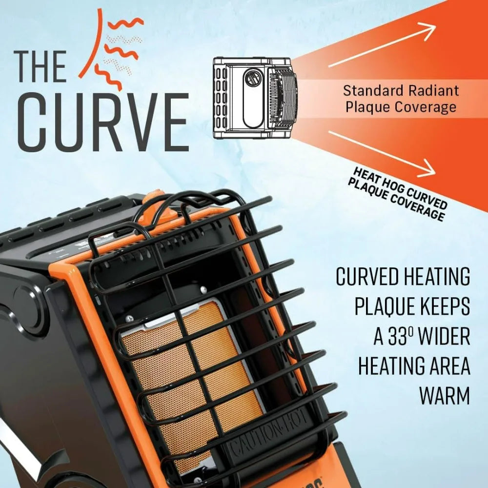 Heat Hog 9000 BTU Propane Radiant Portable Outdoor Heater