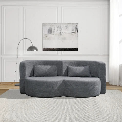 Folding Sofa Bed Floor Sofa Convertible Teddy Bear Sleeper Futon
