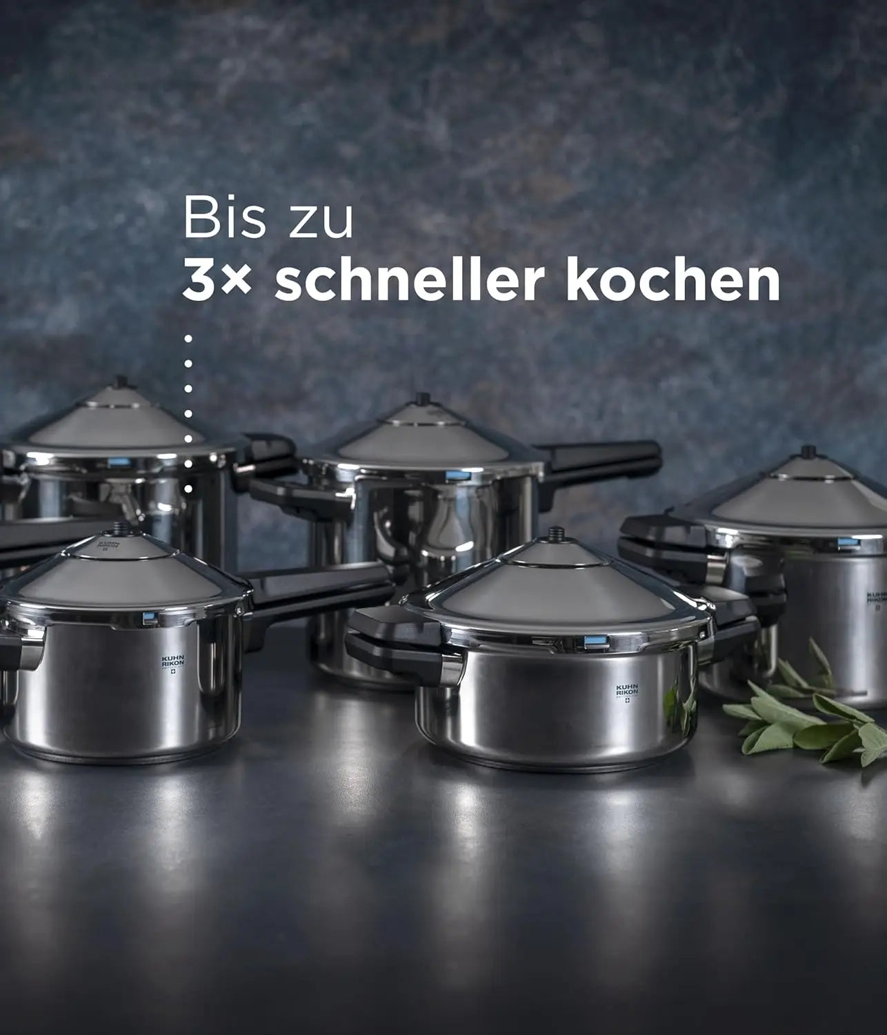 XMSJ Stainless Steel Pressure Cooker With Non Stick Inner Pot