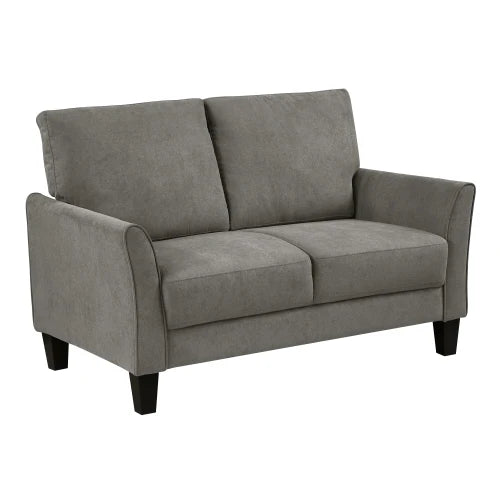 Modern Living Room Sofa Set With Soft Plush Cushions