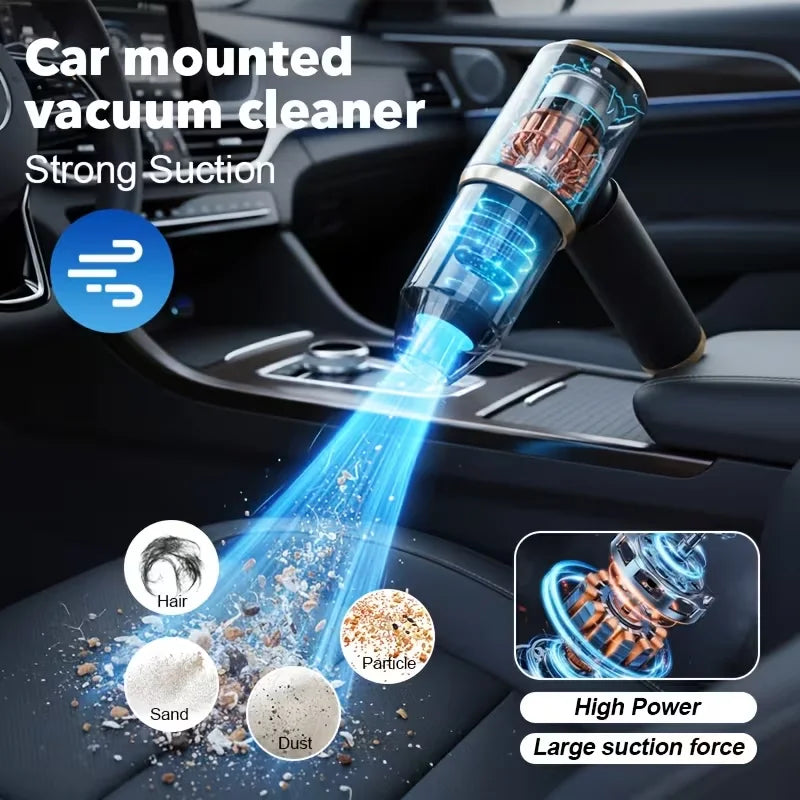 Vacuum Cleaner and Air Blower for Car and Computer Cleaning