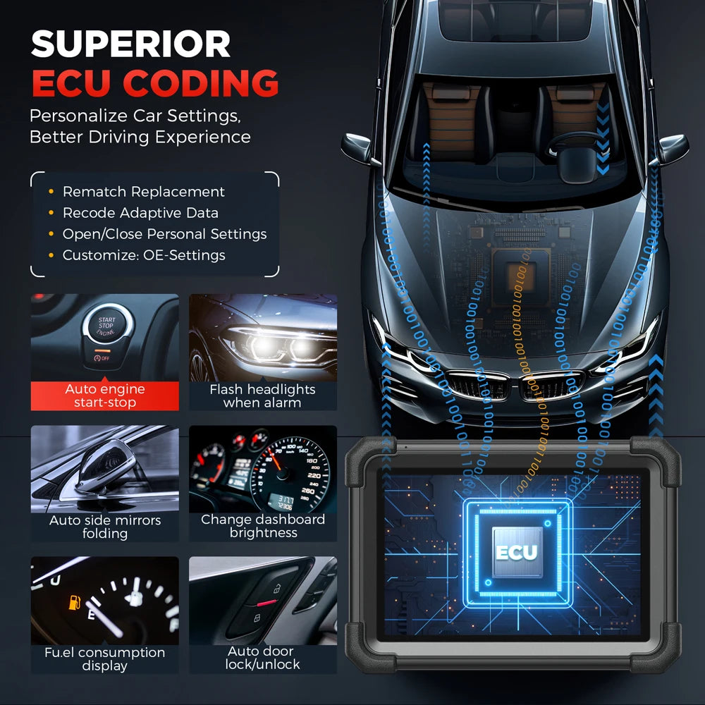 Launch X431 PRO DYNO Automotive OBD2 Diagnostic Scanner Tool