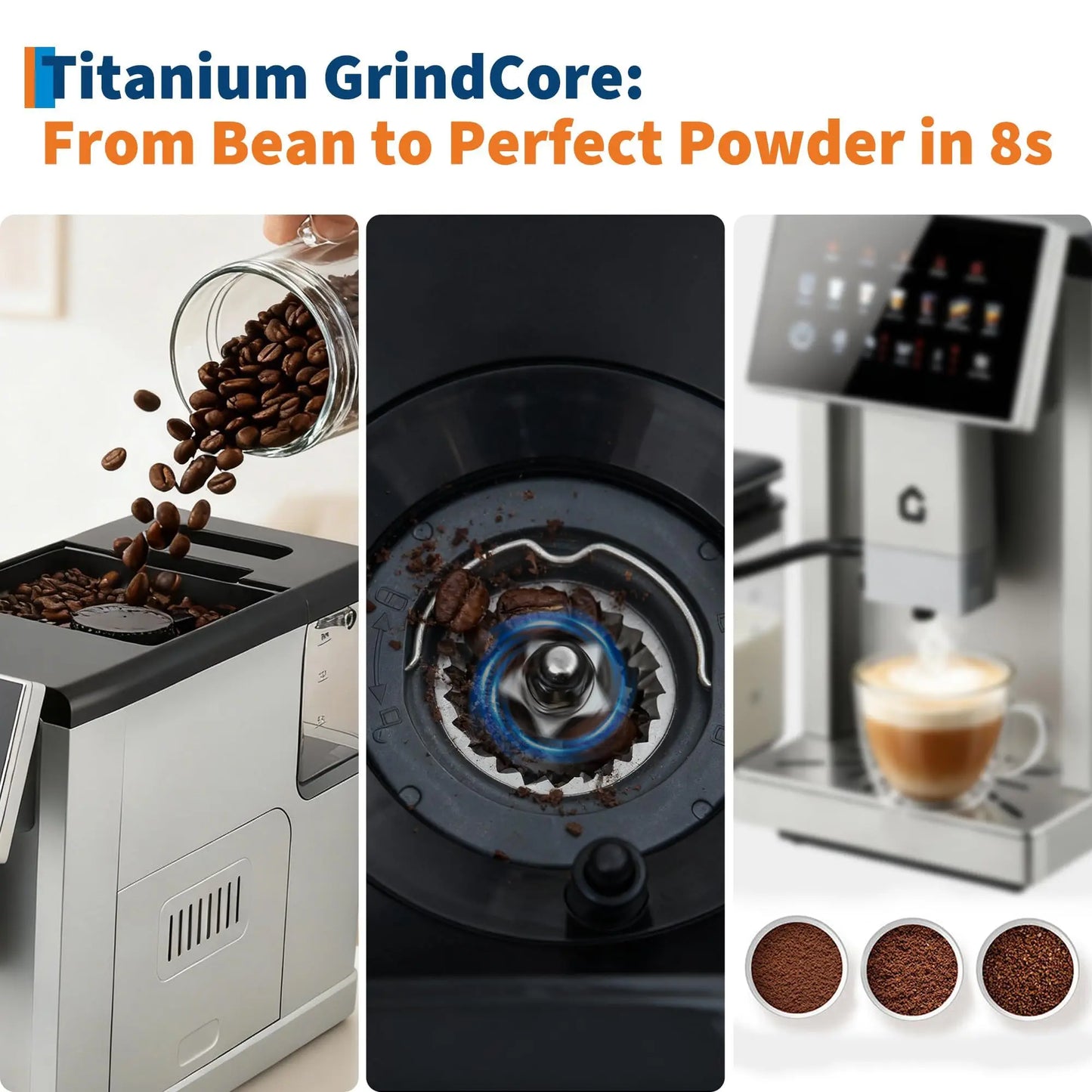 Adoolla Third Gen Espresso Machine With Milk Frother