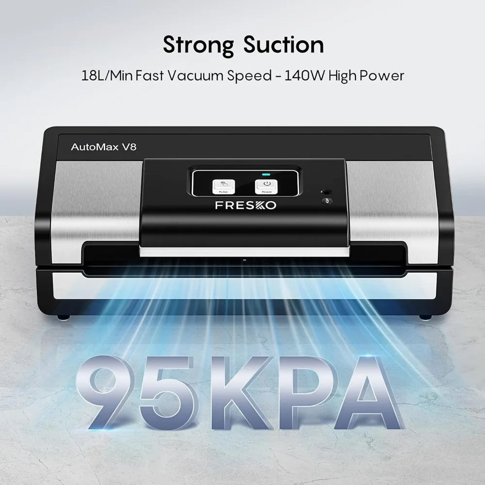 XMSJ FRESKO Automatic Vacuum Sealer With Auto Dry Wet Detection