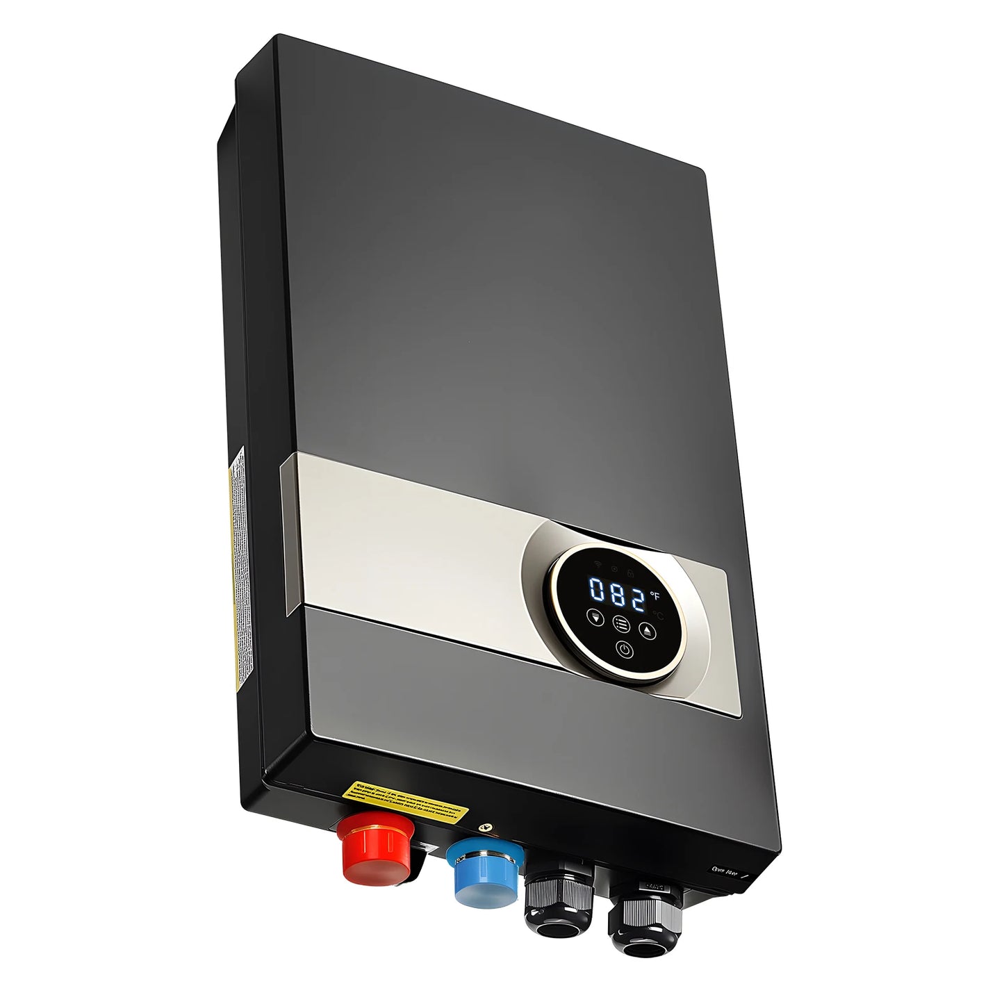 SucceBuy Tankless Electric Water Heater 27kW Under Sink LCD Touch Screen