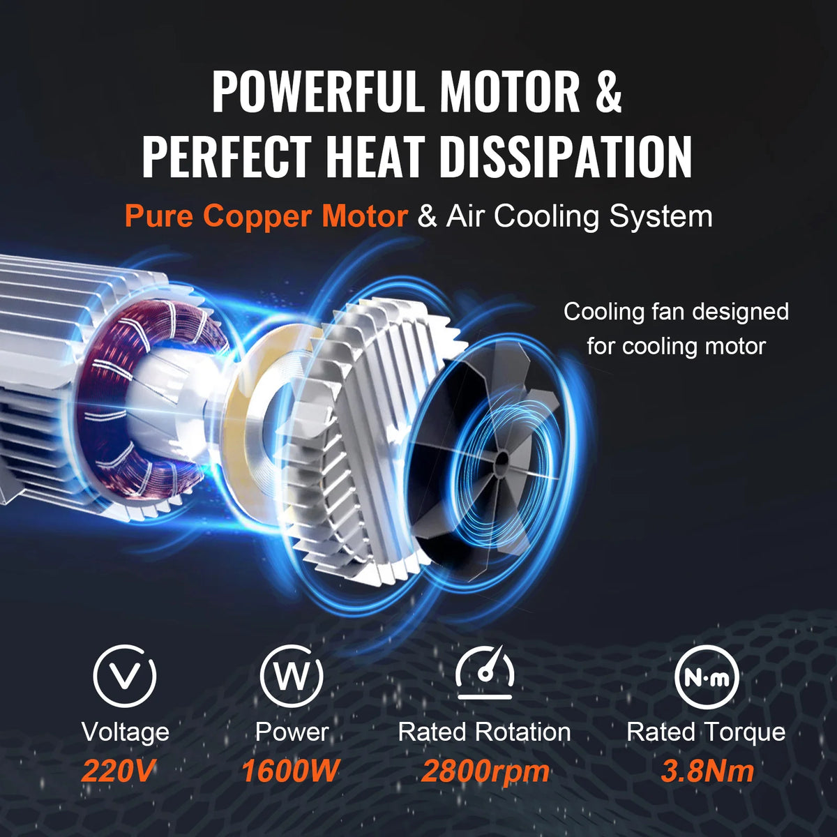 SucceBuy Wireless Electric Hoist Steel Wire Winch for Garage Use