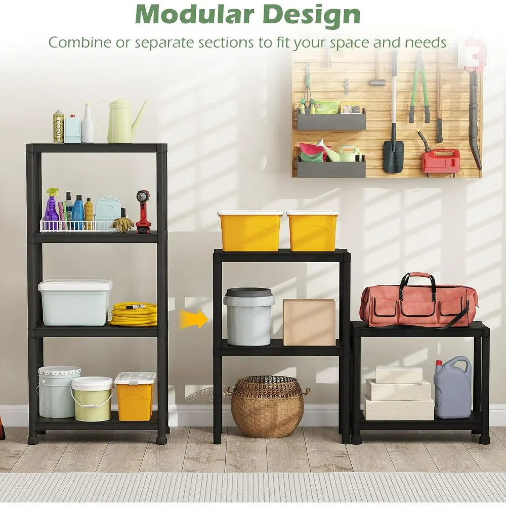 Heavy Duty Metal Storage Shelves For Home And Office Organization