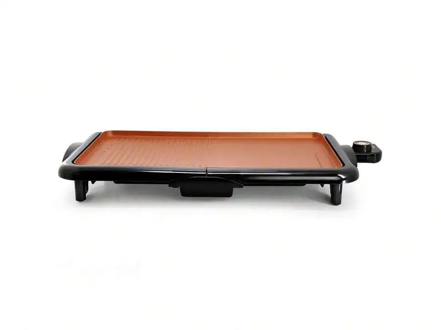 XMSJ Electric Grill Griddle With Copper Coating Nonstick