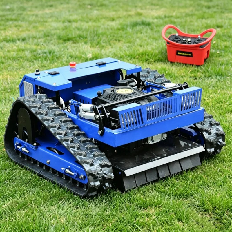DEEPKRON RELYMG Remote Control Zero Turn Slope Lawn Mower