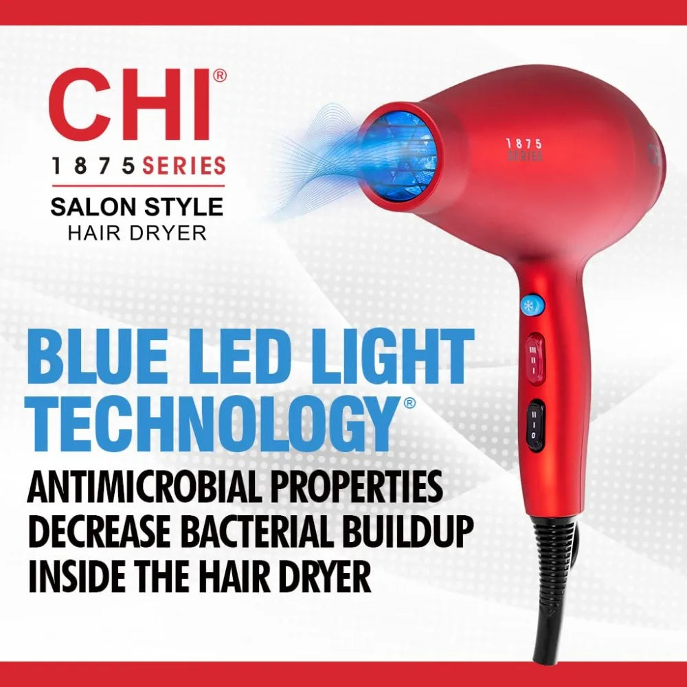 Chi 1875 Series Hair Dryer For Ultra Fast Drying And Frizz Control