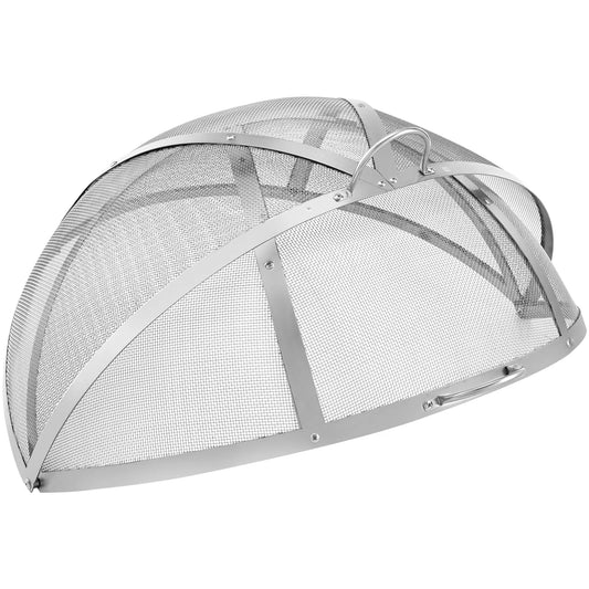 SucceBuy Firepit Spark Screen Lid Outdoor Fire Pit Ring Cover