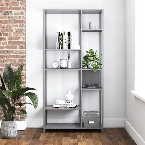 Metal Bookcase Room Divider For Living Room Modern Office Storage