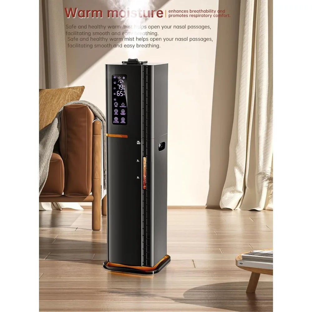 XMSJ Humidifier For Bedroom With Top Fill Aroma Diffuser And Sleep Mode