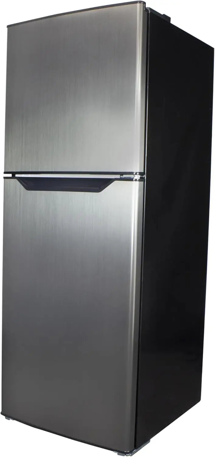 XMSJ Frost Free Top Mount Freezer Refrigerator Compact