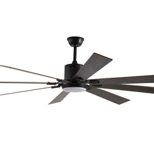 Longree LED Ceiling Fan Light With Dimmable Temperature Remote
