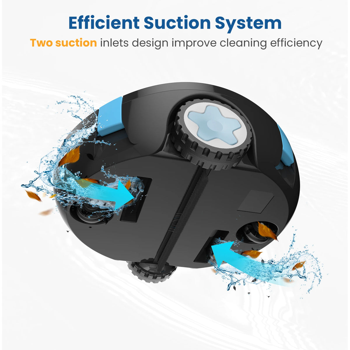 INSE Y10 Cordless Robotic Pool Cleaner Featuring Self Parking