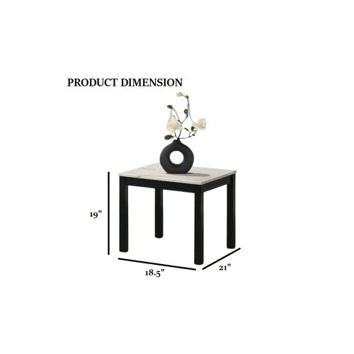 Faux Marble Coffee And End Table Set For Living Room