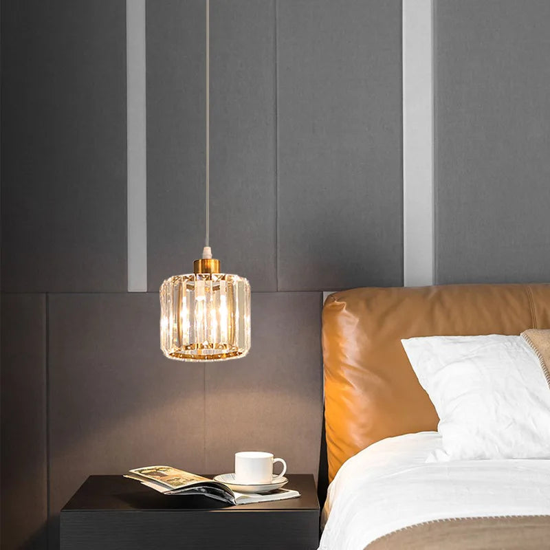 Vetulus Modern K9 Crystal Ceiling Chandelier For Living Spaces