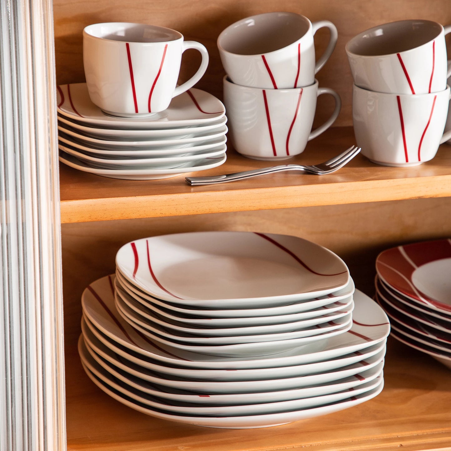 Malacasa Felisa 30 Piece Complete Porcelain Dinner Set